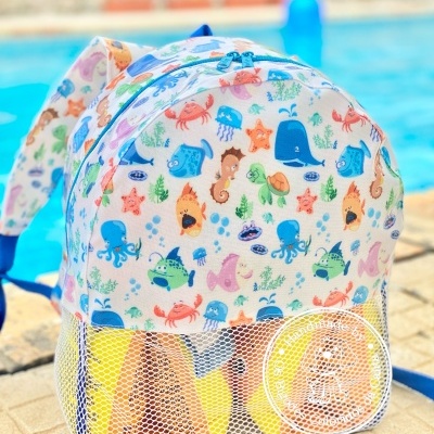 Mochila de Praia Bichinhos de Mar