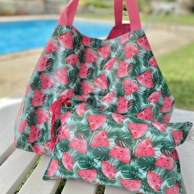 Almofada de Praia Melancias Deliciosas