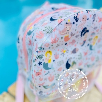 Mochila de Praia Sereias Mágicas