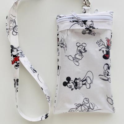 Bolsa Telemóvel Mickey B&W