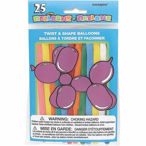 Balões de Modelagem Sortido