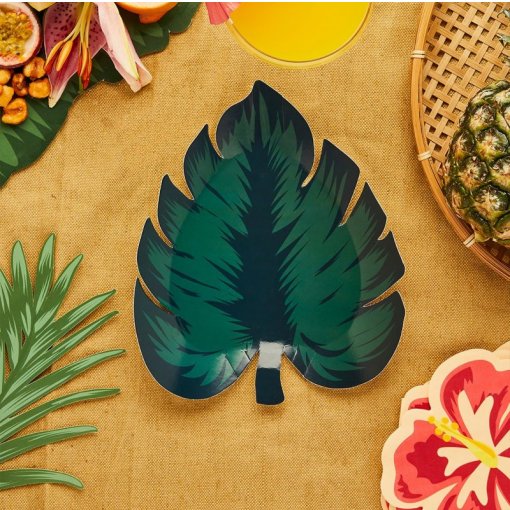 Pratos Folha Tropical