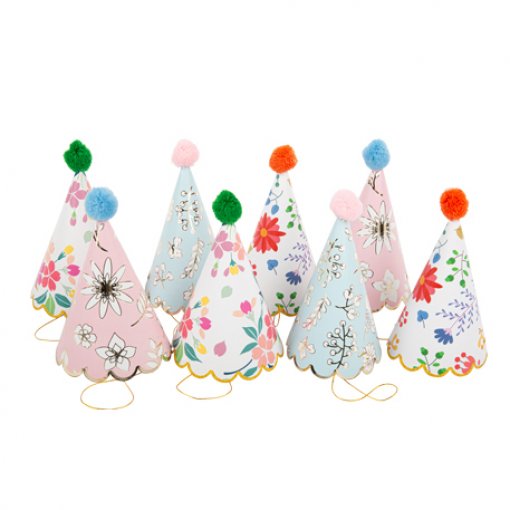 Chapéus Flores Multicor