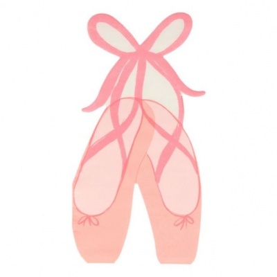 Guardanapos Sapatilhas Bailarina