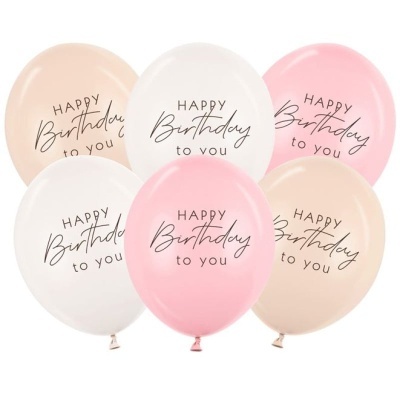 Balões Happy Birthday