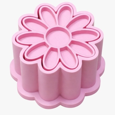 Molde Brigadeiro c/ Carimbo Masha e o Urso - Margarida