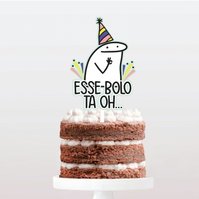 Topo Bolo Simples Esse Bolo Tá Oh