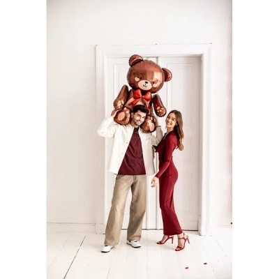 Balão Urso Coração