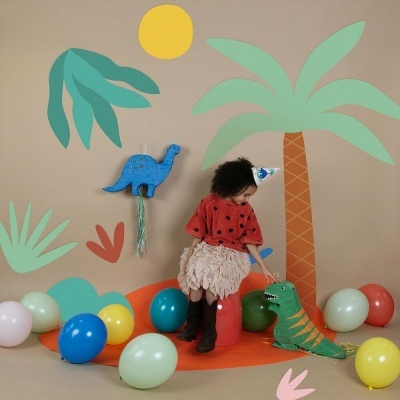 Pinhata Dinossauro Verde