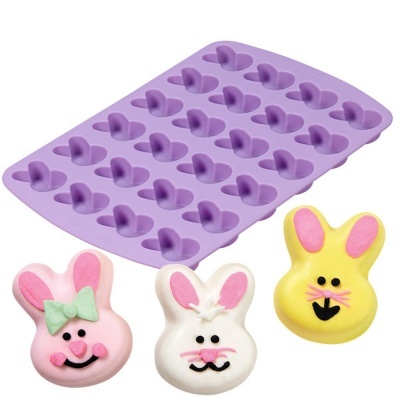 Molde Silicone Coelhos