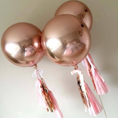 Balão Orbz Rose Gold