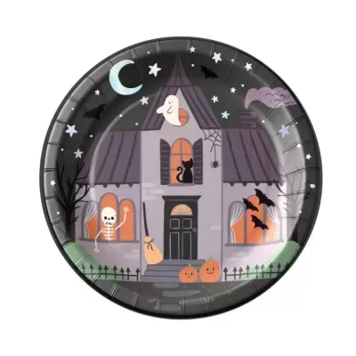 Pratos Halloween 18cm