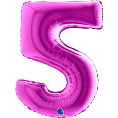 Balão Número Roxo Gigante