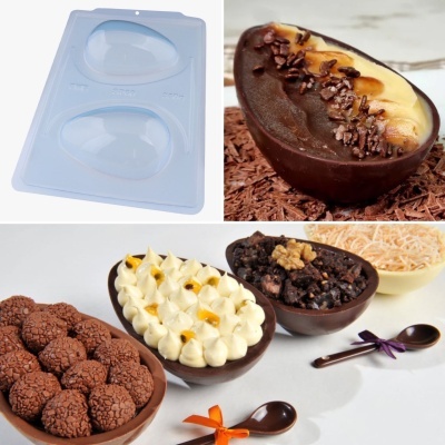 Molde BWB Forma 3 Partes Ovo 350g