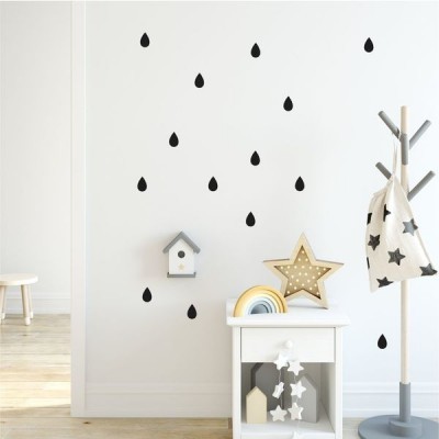 Autocolantes Parede Pingo Preto