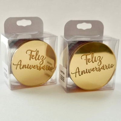 Tags Decorativas Feliz Aniversário