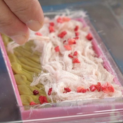 Chocolate Fraccionado Sabor Morango