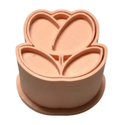 Molde Brigadeiro c/ Carimbo Tulipa 2