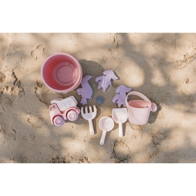 Set Brinquedos Praia Balde Old Rose
