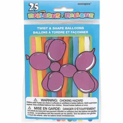 Balões de Modelagem Sortido