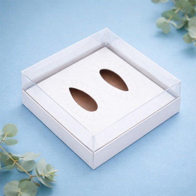 Caixa p/ 2 Ovos 150g/250g Branca