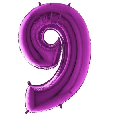 Balão Gigante 9 Roxo