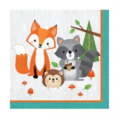 Guardanapos Animais Bosque Grandes