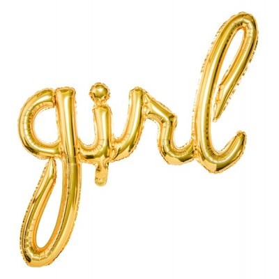 Balão Girl Dourado