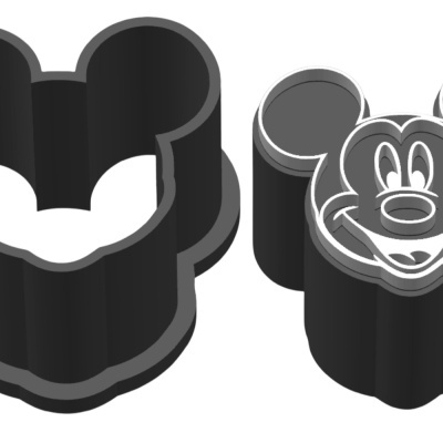 Molde Brigadeiro c/ Carimbo Mickey