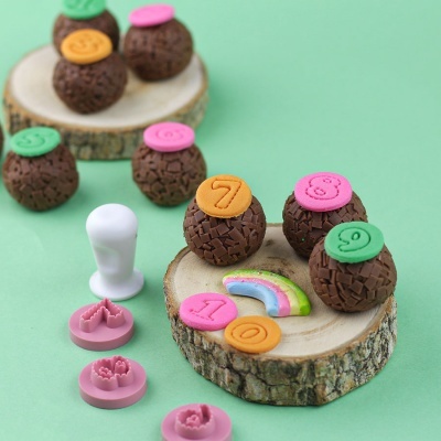 Carimbos Brigadeiro Números