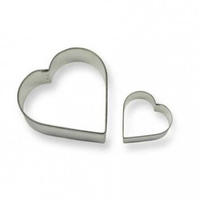 Conj. 2 Cortadores Coração