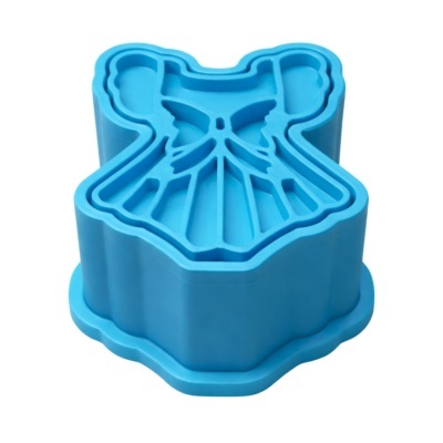 Molde Brigadeiro c/ Carimbo Vestido Menina