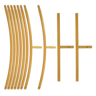 Aro Arco Metal Redondo Dourado