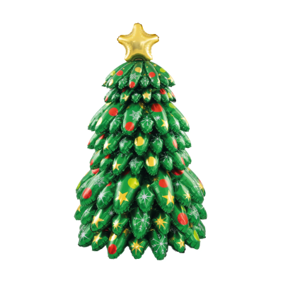Balão Arvore de Natal 3D