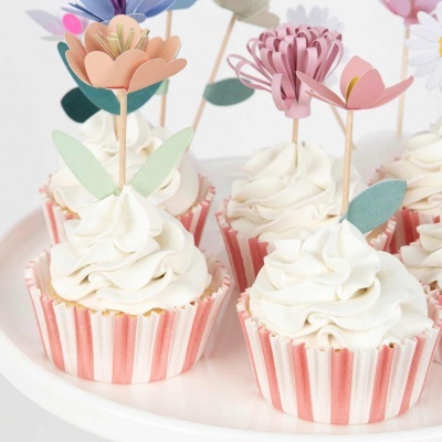 Kit Cupcakes Flores