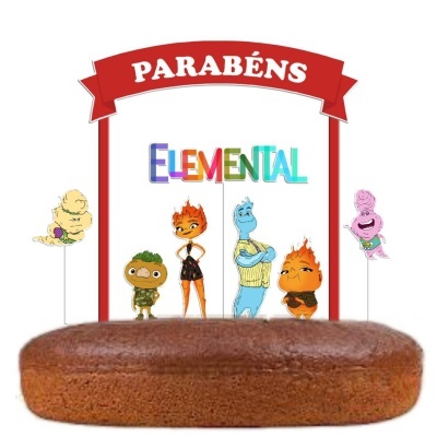 Topo Bolo Elemental