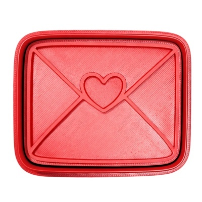 Cortador c/ Carimbo Carta de Amor