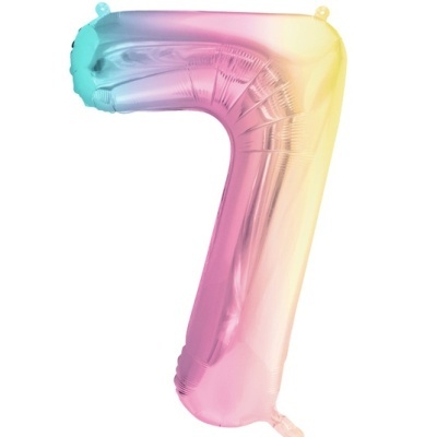 BALÃO #7 RAINBOW 86CM