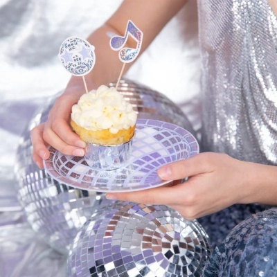 Pratos Bola Espelhos