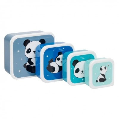 Conj. 4 Caixas Panda