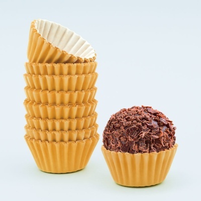 Mini Forminhas Laranja