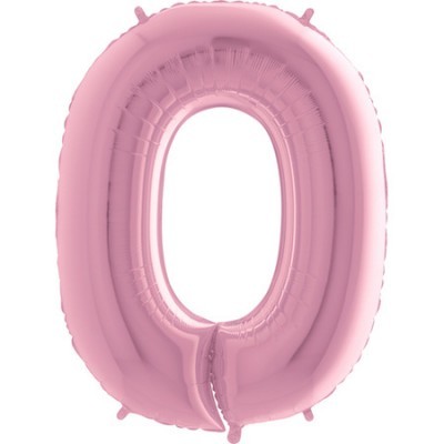 Balão Gigante Zero Rosa Claro