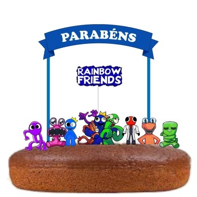 Topo Bolo Rainbow Friends