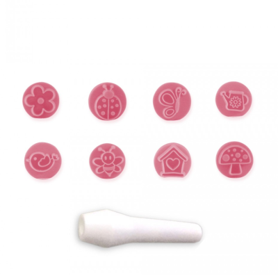 Carimbos Brigadeiro Jardim e Flores