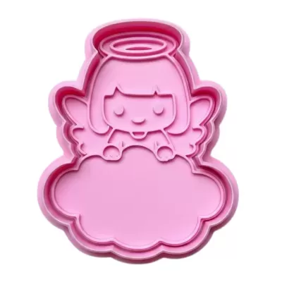 Cortador c/ Carimbo Anjinha com placa