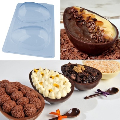 Molde BWB Forma 3 Partes Ovo 500g