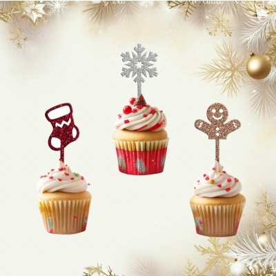 Toppers Natal Modelo 5