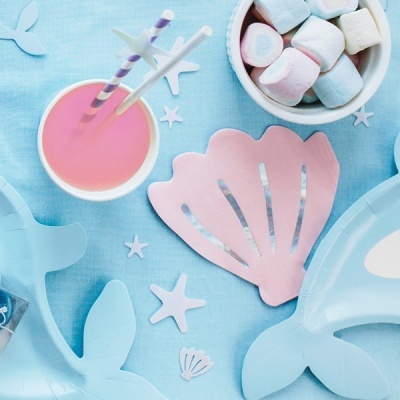 Guardanapos Concha Rosa