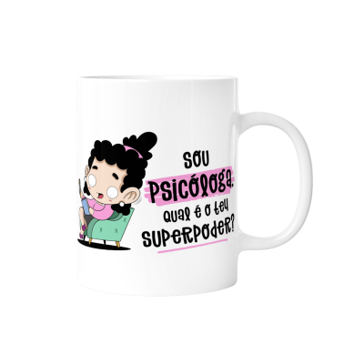 Caneca Sou Psicóloga