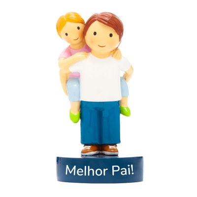Figura Melhor Pai (Menina)